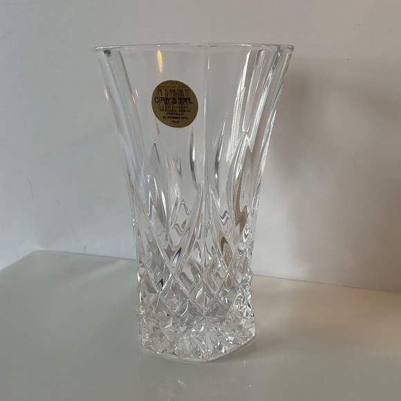 Capri Crystal - 24% Lead Crystal Vase 5” - Made in Italy - Picture 1 of 15